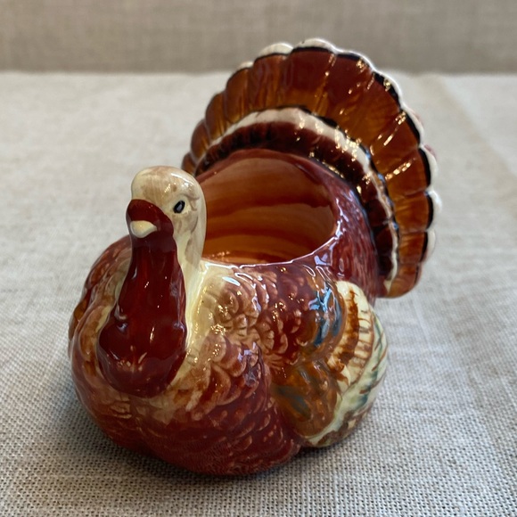 Thanksgiving Yankee candle turkey votive tea light holder 2012.